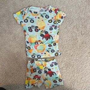 Posh Peanut Monster Truck and Ice Cream Pajama Set